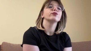 Beautiful brunette shows off her sexy body