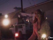 Deeper. All-American Girl Lilly Bell Fucks In The Back Of Her Pick-Up Truck 4/16