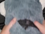 Fan purchased plushie and I fucked it just the way they wanted 2/16
