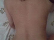 【ハメ撮り】「あぁ、、すごっ❤、おっきいぃ❤❤」可愛すぎる美尻女子〇生とのセックス(素人、個人撮影、スマホ、JD) - Screenshot 15 of 16 - 日本人