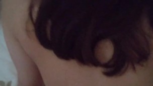 【ハメ撮り】「あぁ、、すごっ❤、おっきいぃ❤❤」可愛すぎる美尻女子〇生とのセックス(素人、個人撮影、スマホ、JD)