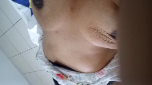 My NAUGHTY NEIGHBOR DOING CRAZY THINGS WITH HER BODY, STRIPPING UNTIL HER EXCITED