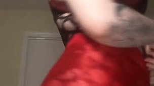 Get your cock out and stroke like you'd pound me - cum with me JOI