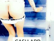 STRIP CLUB BIG BUILDING PUBLIC PLACE STAIRCASE COSPLAY