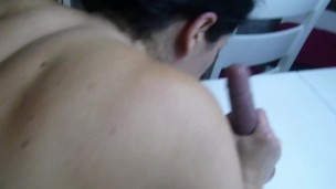 Whore wife rough fuck ower kitchen table