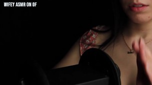 ASMR SUCKING COMPILATION FROM WIFEY ASMR - EARLICKING ASMR