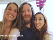 Lucky Guy Fucks Two Bombshells - Lustery 1/16