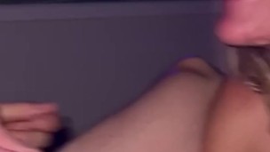 Sensual tongue massage for his naughty bits …