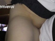 無修正　カラオケボックス、オナ二－、ディｰプフェラ、エロエロ腰使いと過激騎乗位 8/16