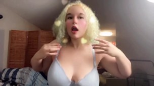 Cute Sexy Blonde Anime Girl