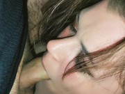 Wife sucks dick and then takes it from the back