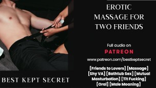 Rubbing It Out For A Friend - AUDIO ASMR - PORN FOR WOMEN