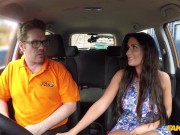 Fake Driving School - Posh cheating WIFE with BIG BOOBS fucks her driving instructor 5/16