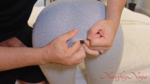 Hot Neighbor Wants to Get Pregnant but Her Husband is Infertile