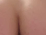 My neighbor is doing repairs while I ride a rubber cock, my pussy is very wet just listen to the sou 10/16