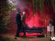 VIP4K. Hot Veronica Leal is having very rough anal sex on Halloween night 4/16