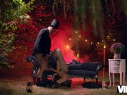 VIP4K. Hot Veronica Leal is having very rough anal sex on Halloween night 5/16