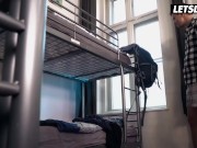 Hot Czech Blonde Jenny Wild Fucked By Big Dick Stranger - HORNY HOSTEL 1/16