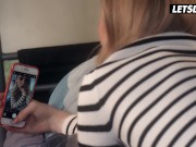 Hot Czech Blonde Jenny Wild Fucked By Big Dick Stranger - HORNY HOSTEL 3/16