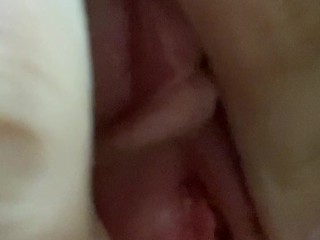 extra zoomed close-up pussy fingering. Virgin girl with tight pussy