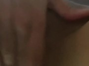 Extremely tight wet pussy fingering.