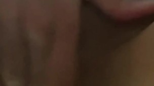 Extremely tight wet pussy fingering.