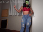 Come suck on my breasts and my big clit