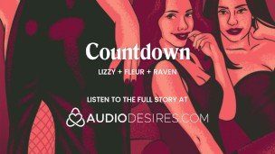 First time lesbian threesome in a sex party | BDSM Fetish | Good girl "Do what I say" | Femdom