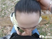 A hardworking brunette girl got her reward right after sucking my big cock. 11/16