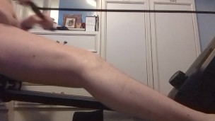 Working out naked for my girlfriend (Week 3) "TRYING" to do the correct technique