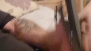 Horny after work thinking of feet.