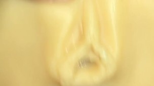 Someone got me excited so I pulled out my Kendra Lust fake pussy toy & cum covered it to eat up