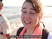 She didn’t know what the guide was going to do to her. 3/16