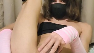Horny Femboy fucks himself hhhhhhh