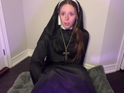 Innocent Nun hoping to be apart of this elite convent has to follow strange orders to be allowed in! 7/16