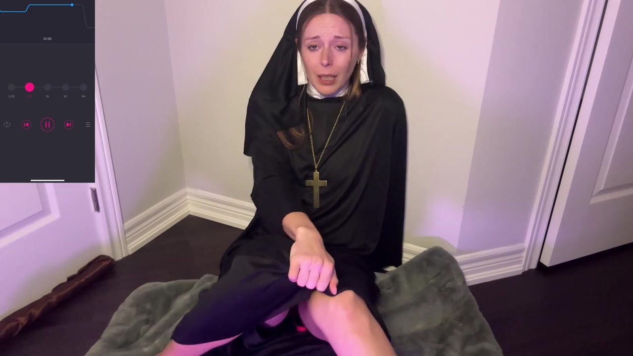 Innocent Nun hoping to be apart of this elite convent has to follow strange orders to be allowed in! - RedTube