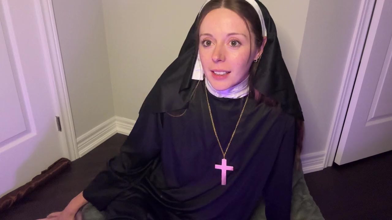 Innocent Nun hoping to be apart of this elite convent has to follow strange orders to be allowed in! - RedTube