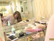 DTFsluts - Maddy O'Reilly hotel room sex and blowbang