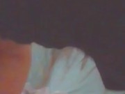 Natural tits soaked in morning pussy rub 14/16