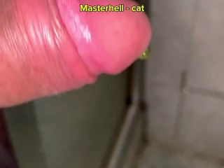 pissed hard in my sister’s bathroom.