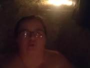 Bath time with mommy