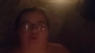 Bath time with mommy