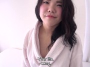Pale and curvy Japanese amateur body measurements and sex 8/16