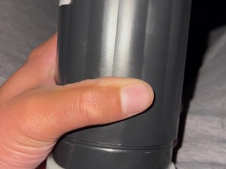 Car play with new toy 💦😍