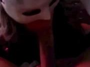 POV hot bunny blowjob 15/16