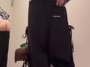 試着室で即イキオナニー//目の前でイチャイチャしてるカップルがいて…ムラムラしたの(_ _)