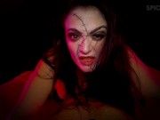 La moglie ninfomane di Beetlejiuce mi fa un pompino con sborrata in faccia ad Halloween 14/16