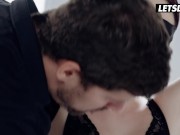 Tied Up Girlfriend Mia Evans Ends Up With Hot Cum On Her Pussy - WHITEBOXXX 4/16