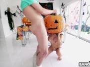 BANGBROS - Watch How This Halloween Activity Turns Into A Hot Fuck Session With Tia Cyrus And Johnny 8/16