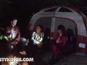 REALITY KINGS - A Halloween 3some Unleashes At The Camping With Hotties Roxie Sinner & Sarah Arabic 2/16